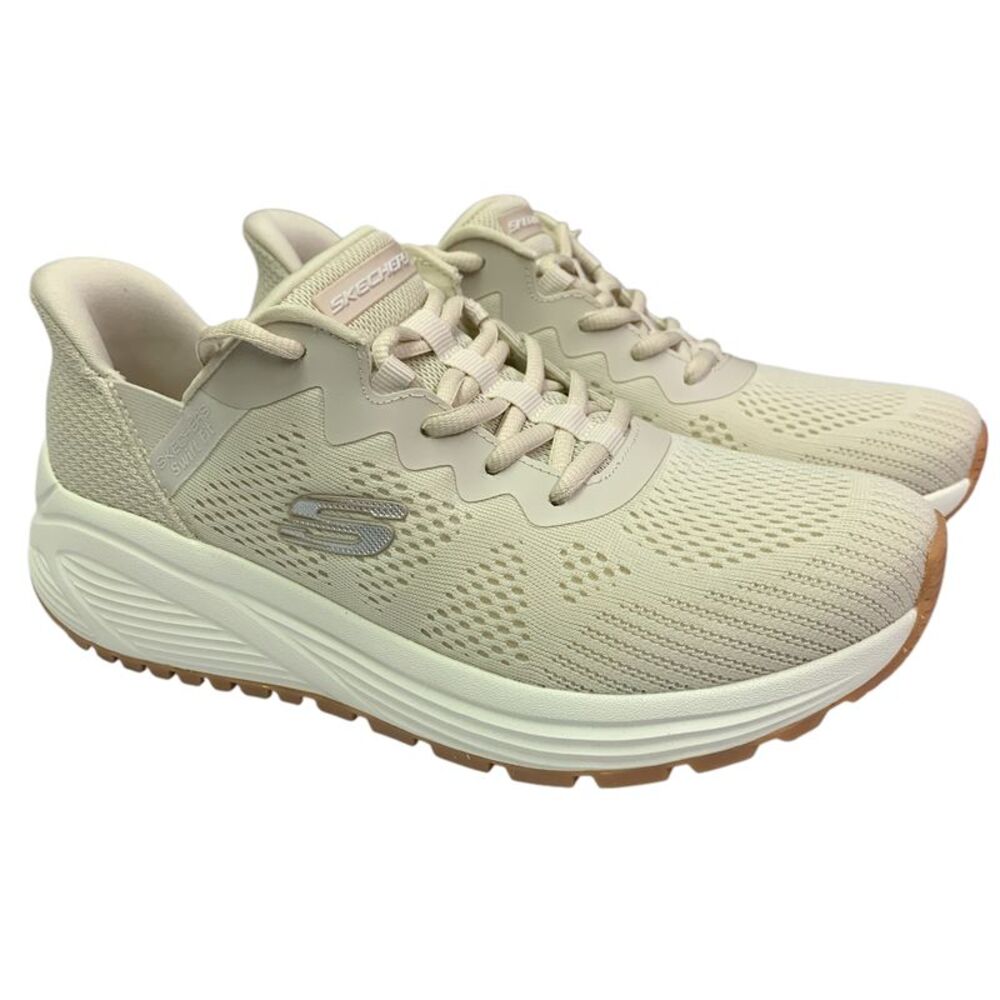 Skechers Women's Cream Athletic Shoes